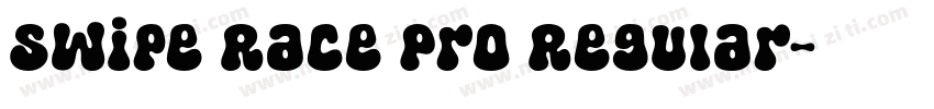 Swipe Race Pro Regular字体转换